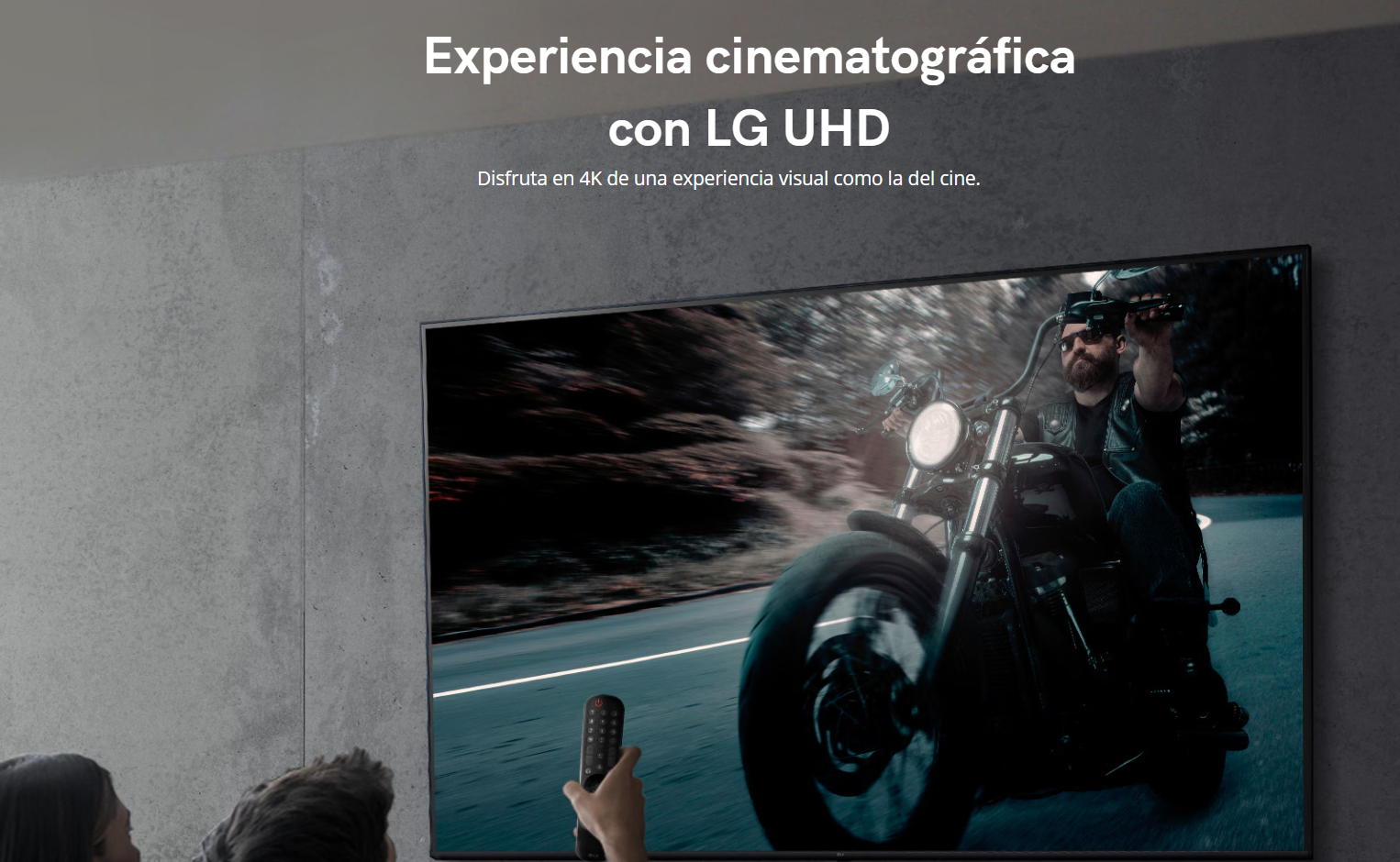 Televisor LG 55'' 55UR8750PSA 4K ThinQ AI incluye Magic Control