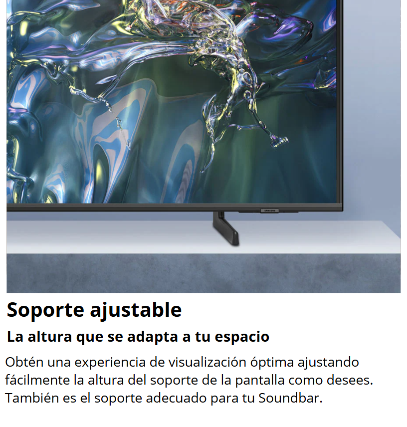 Televisor Samsung 4K QLED 50" Smart tv QN50Q60DAPCZE