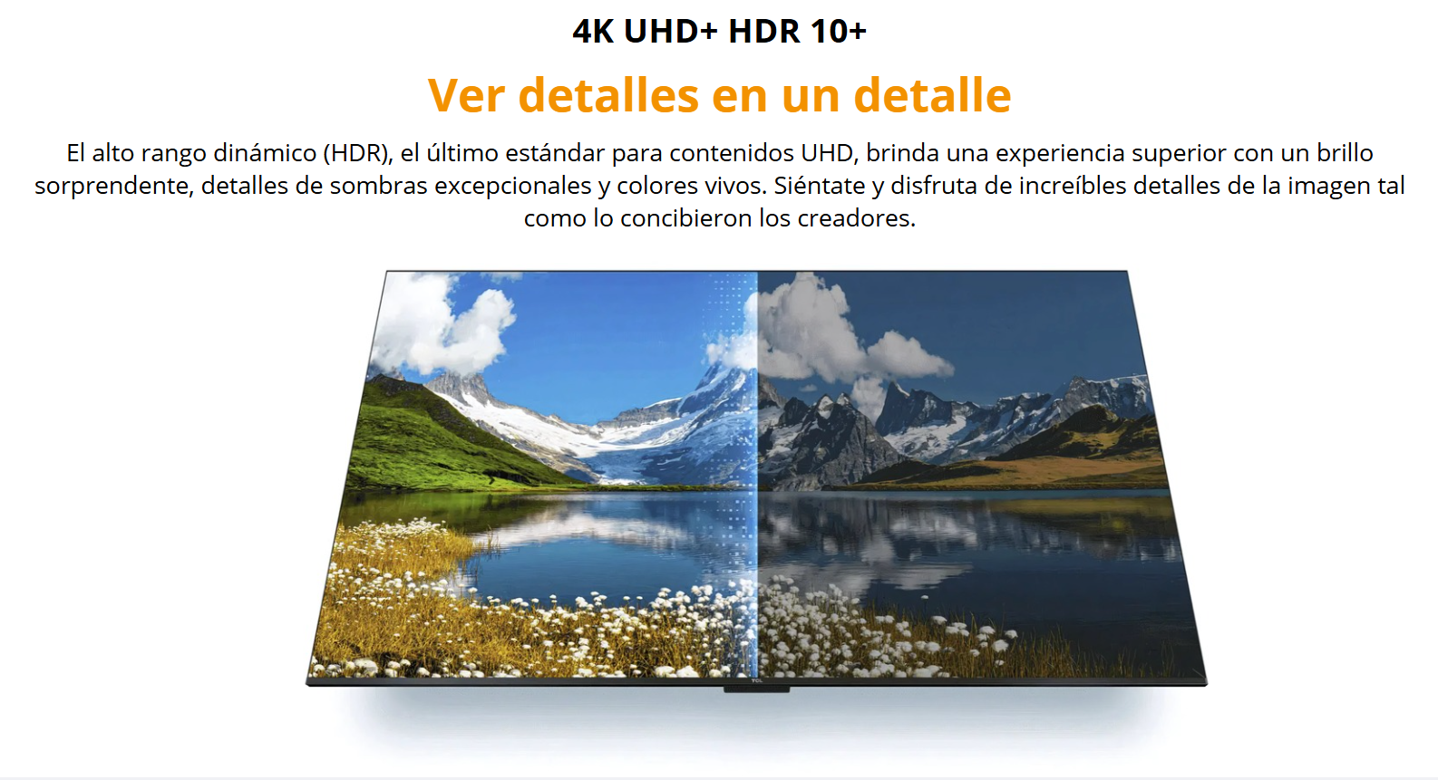 Televisor QLED TCL 65" HDR10+ Google TV 65P7K