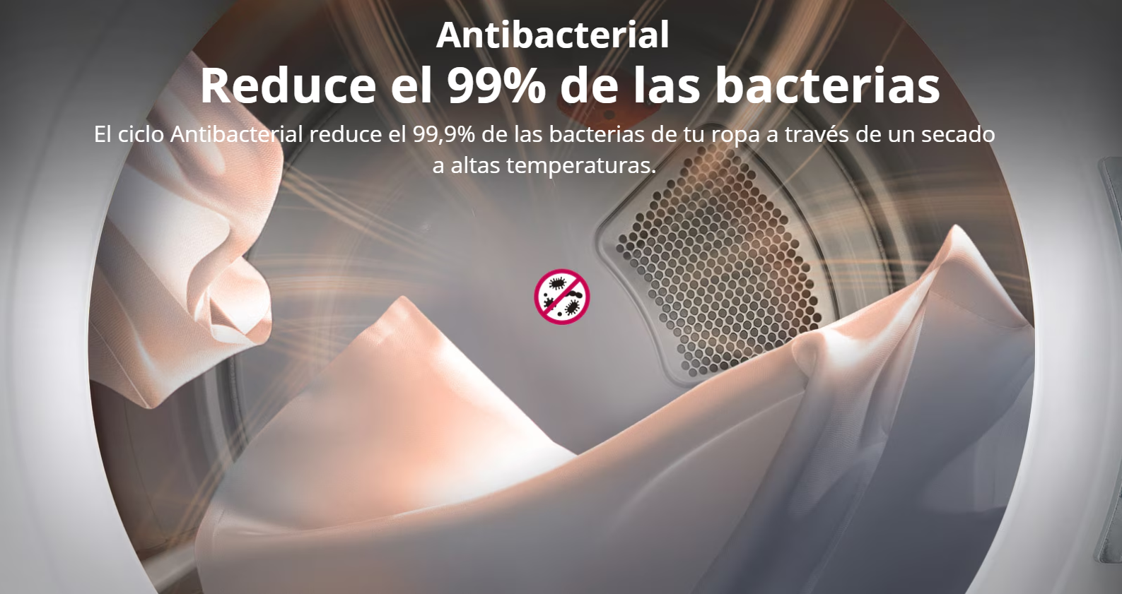 Secadora Carga Frontal LG 23kg DF74VFXS6B vapor Cromada