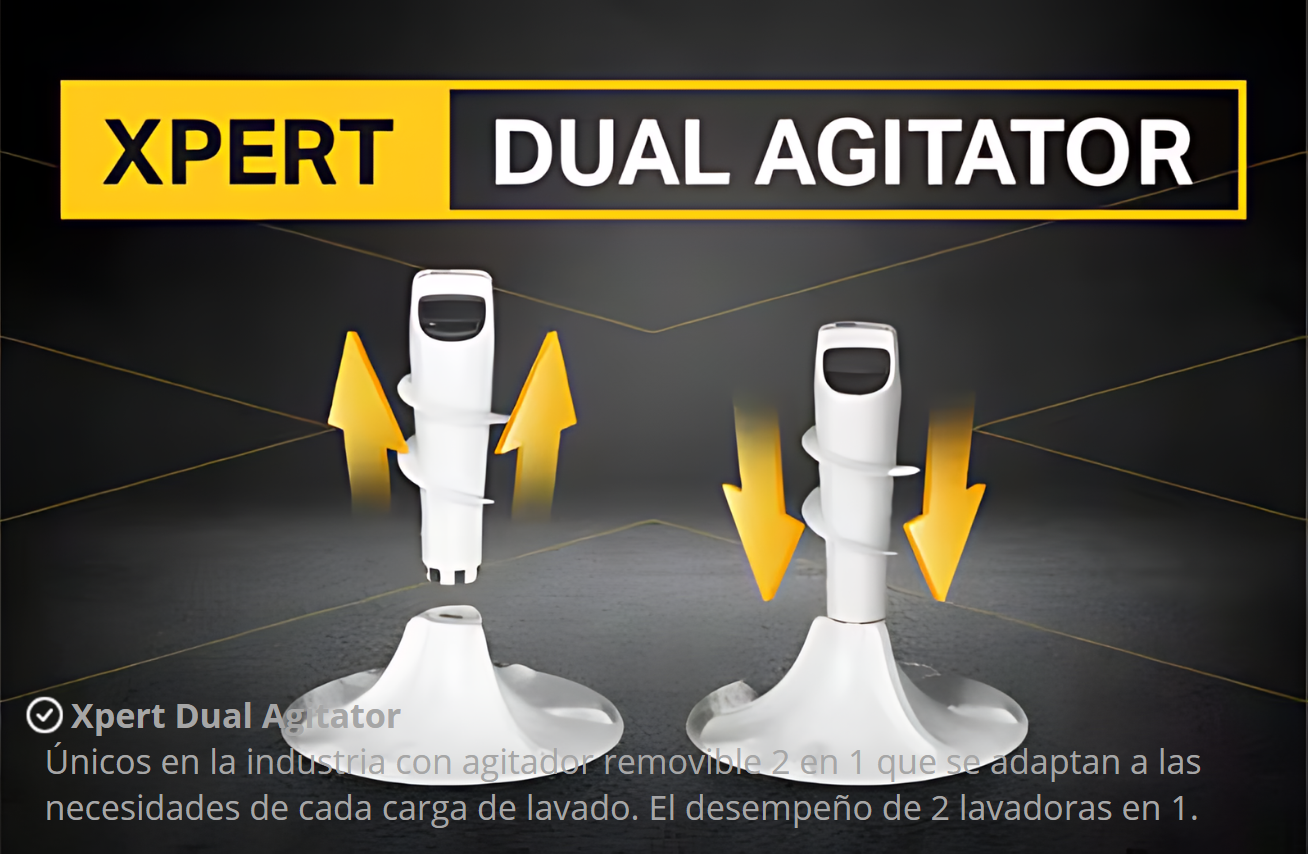 Lavadora Whirlpool 26kg, con agitador 2 en 1, 8MWTW2654WRM0