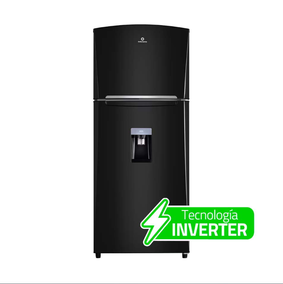 Refrigeradora Indurama RI480 Top Mount 390 ltrs. color Negro