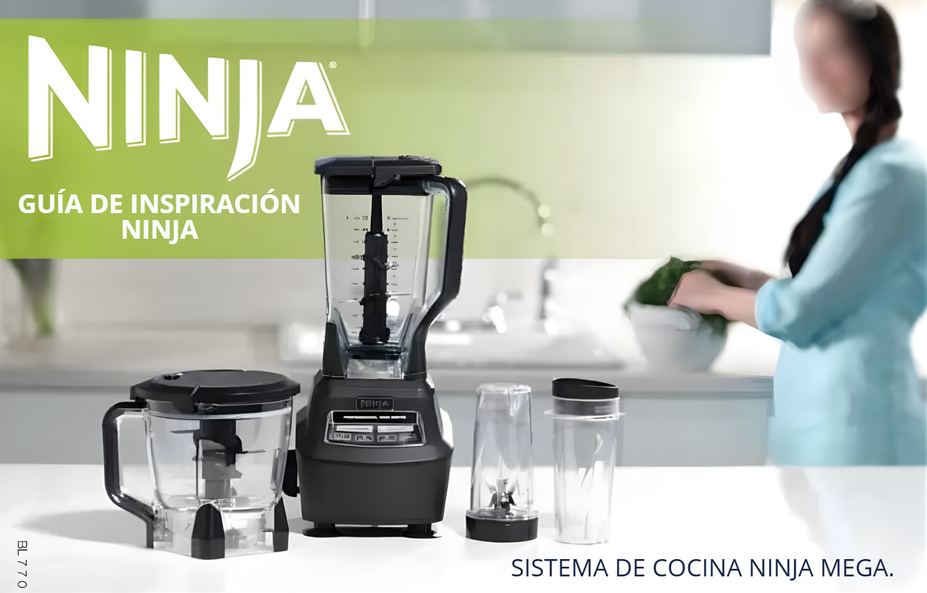 Licuadora Ninja BL770 Mega Sistema de Cocina 1500 W