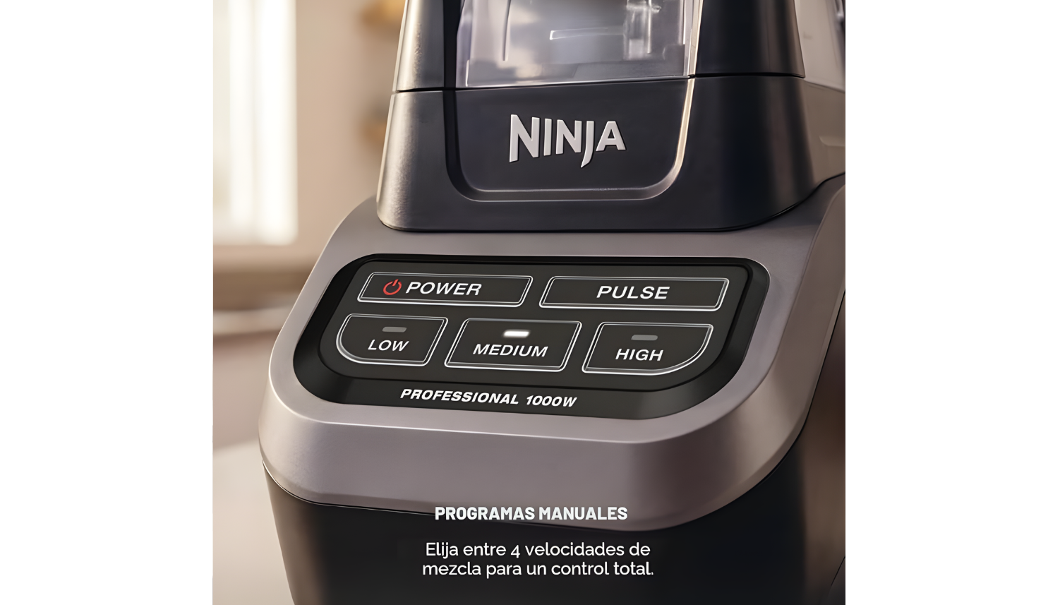 Licuadora NINJA BL610 Tecnología de Trituración Total 1000 W 🧡