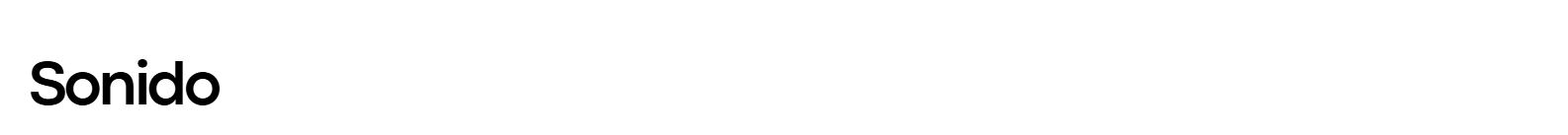 Sección de tecnología de Sonido para el televisor Samsung Crystal UHD modelo UN70U8000PCZE.