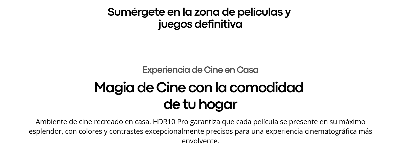 Experiencia de Cine en Casa con HDR10 Pro en el televisor LG 43LR6700PSA para colores y contrastes precisos.