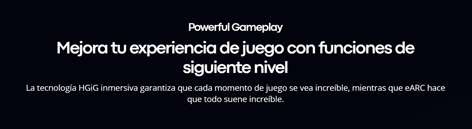 Funciones de juego en LG 43LR6700PSA: Tecnología HGiG inmersiva y conexión eARC para audio de alta calidad.